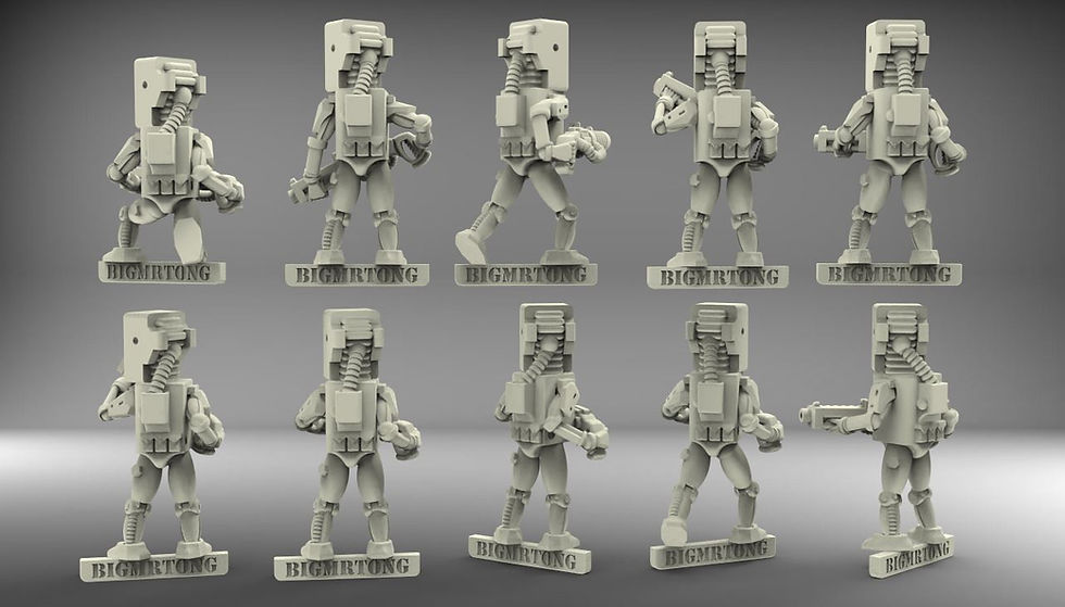 Thumbnail: BMT Staple Droid Robot x10 28mm