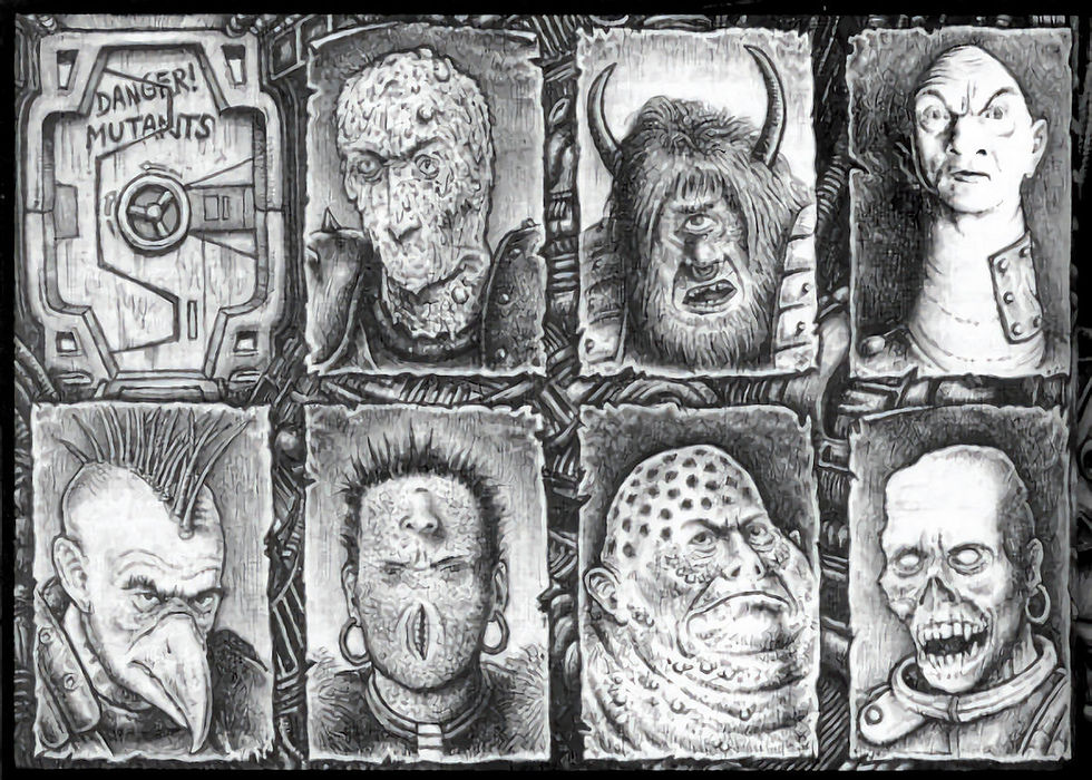 Thumbnail: BMT RT Mutants set 1 X8 28mm