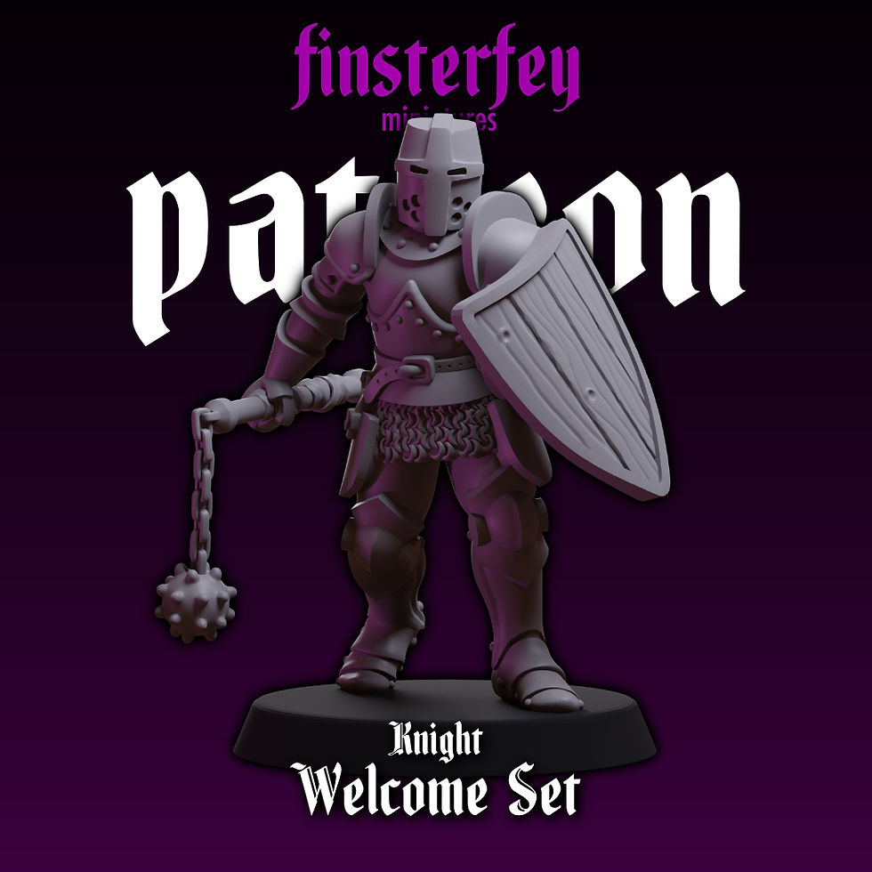 Thumbnail: Finsterfey Miniatures Mercenaries set X6 28mm