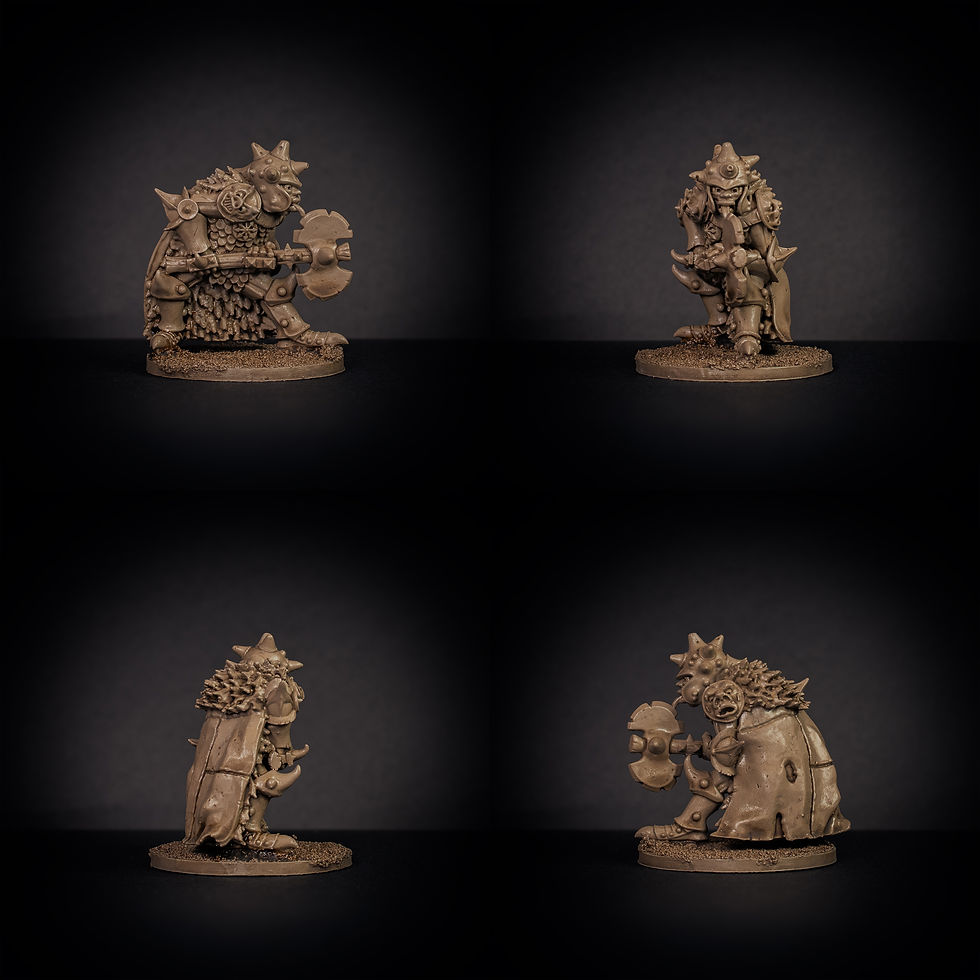 Thumbnail: Knucklebones Miniatures The taste of battle is his liquor of choice X1 32mm