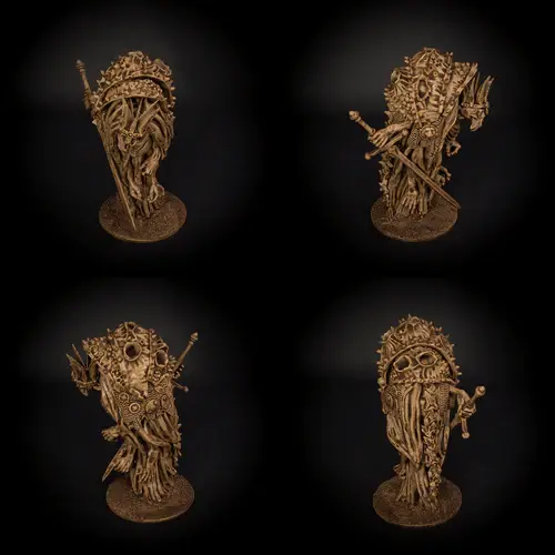 Thumbnail: Knucklebones Miniatures Forgotten Prince - Liche Lord X1 28mm