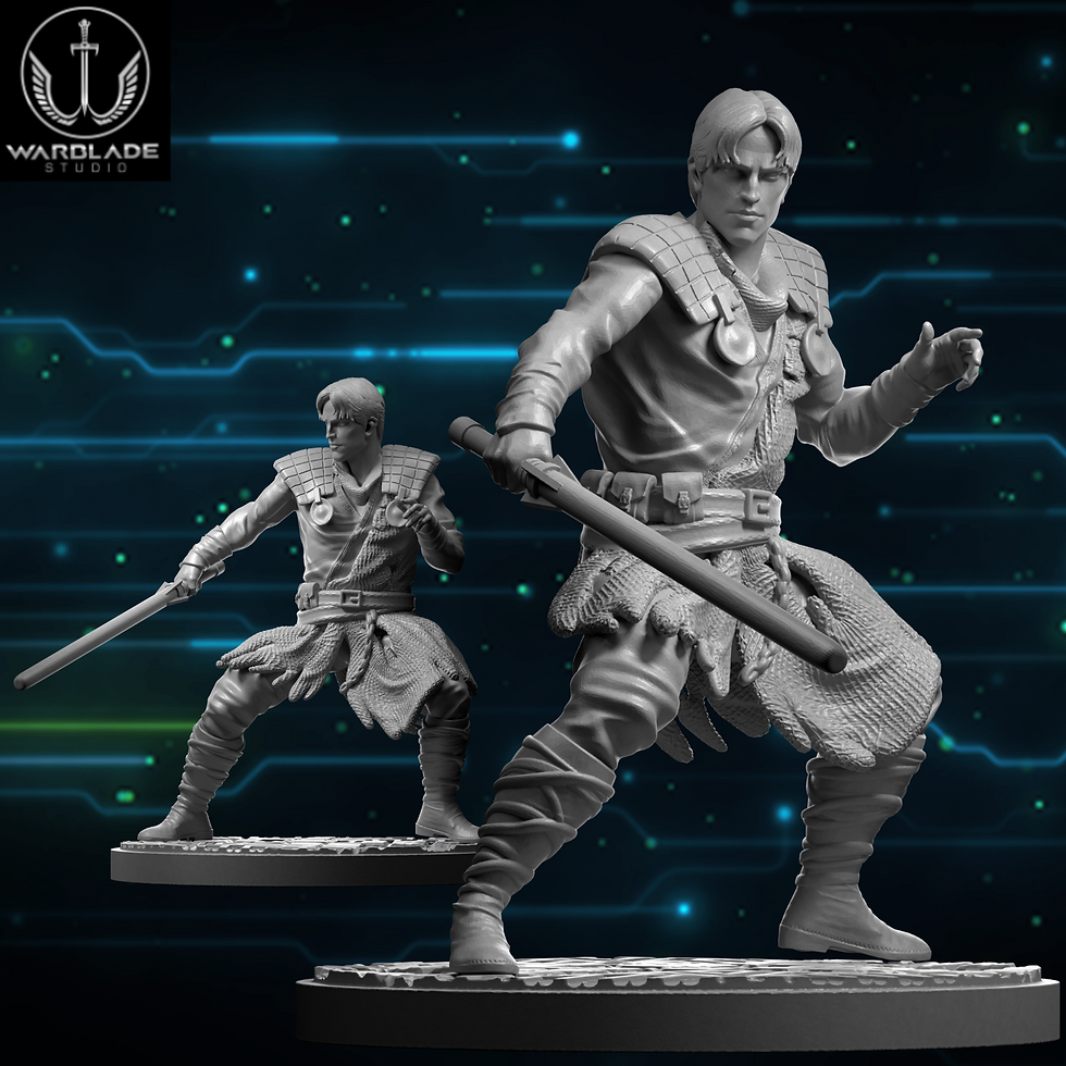 Star Wars Legion Shatterpoint Ulic Qel-Droma 1/46 40mm With Base