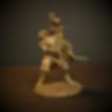 Thumbnail: Knucklebones Miniatures Trio of Flamboyant Archers 28mm