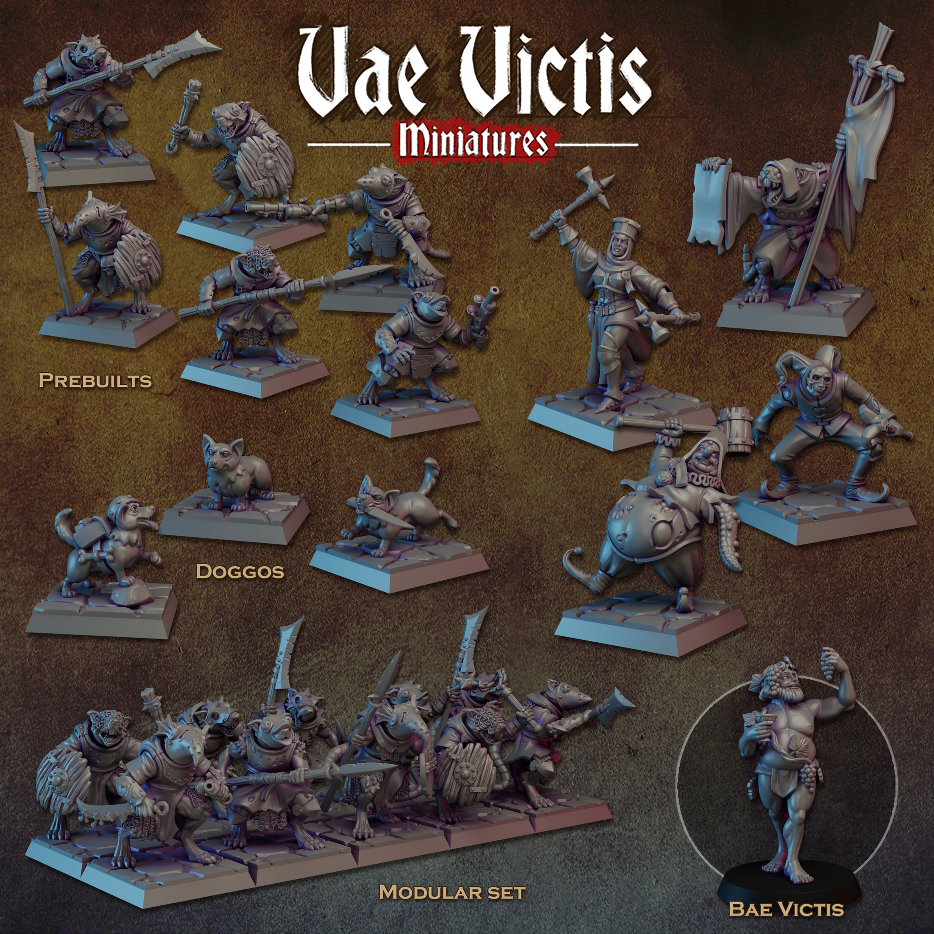 Vae Victis Miniatures Sewers Stalkers Vol2 28mm