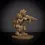Thumbnail: Knucklebones Miniatures Citizen Defence Group - Trooper 1 X1 28mm