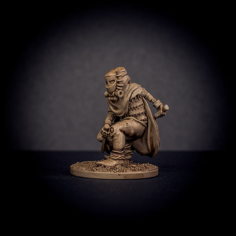 Thumbnail: Knucklebones Miniatures 1490 Doom Assassin X1 28mm