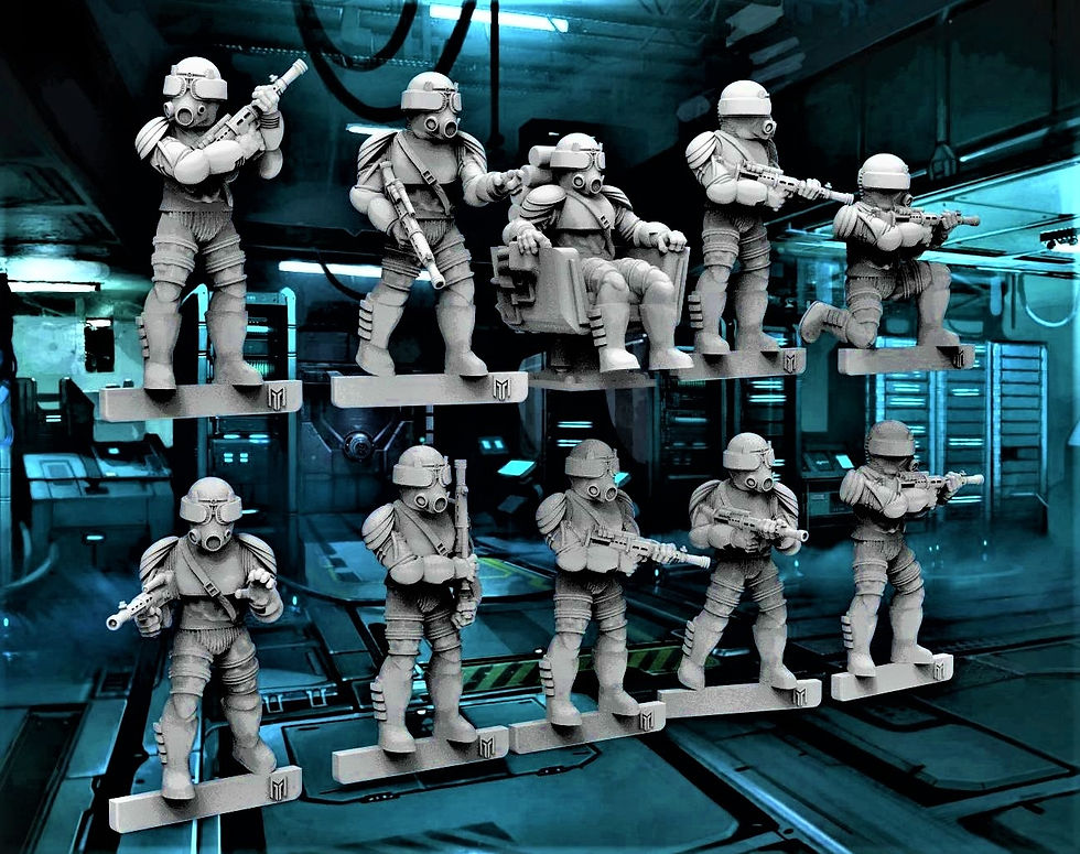 Thumbnail: Space Assassins x10 28mm