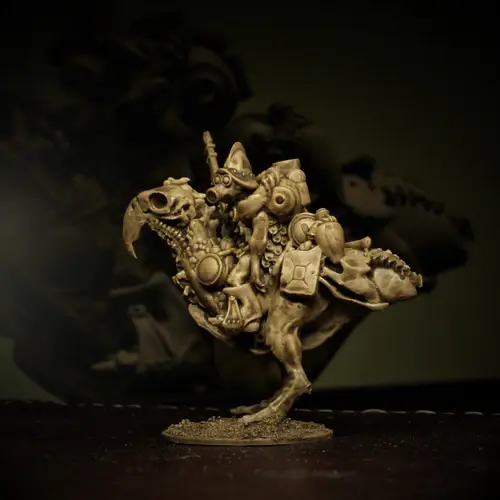 Thumbnail: Knucklebones Miniatures Caw Rider 1 X1 28mm