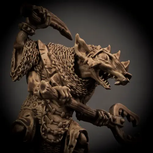 Thumbnail: Knucklebones Miniatures Ratman Champion X1 28mm