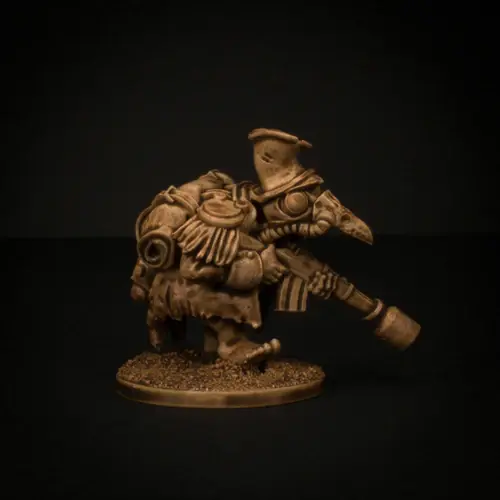 Thumbnail: Knucklebones Miniatures Gomez - Wombwell Special Forces X1 28mm