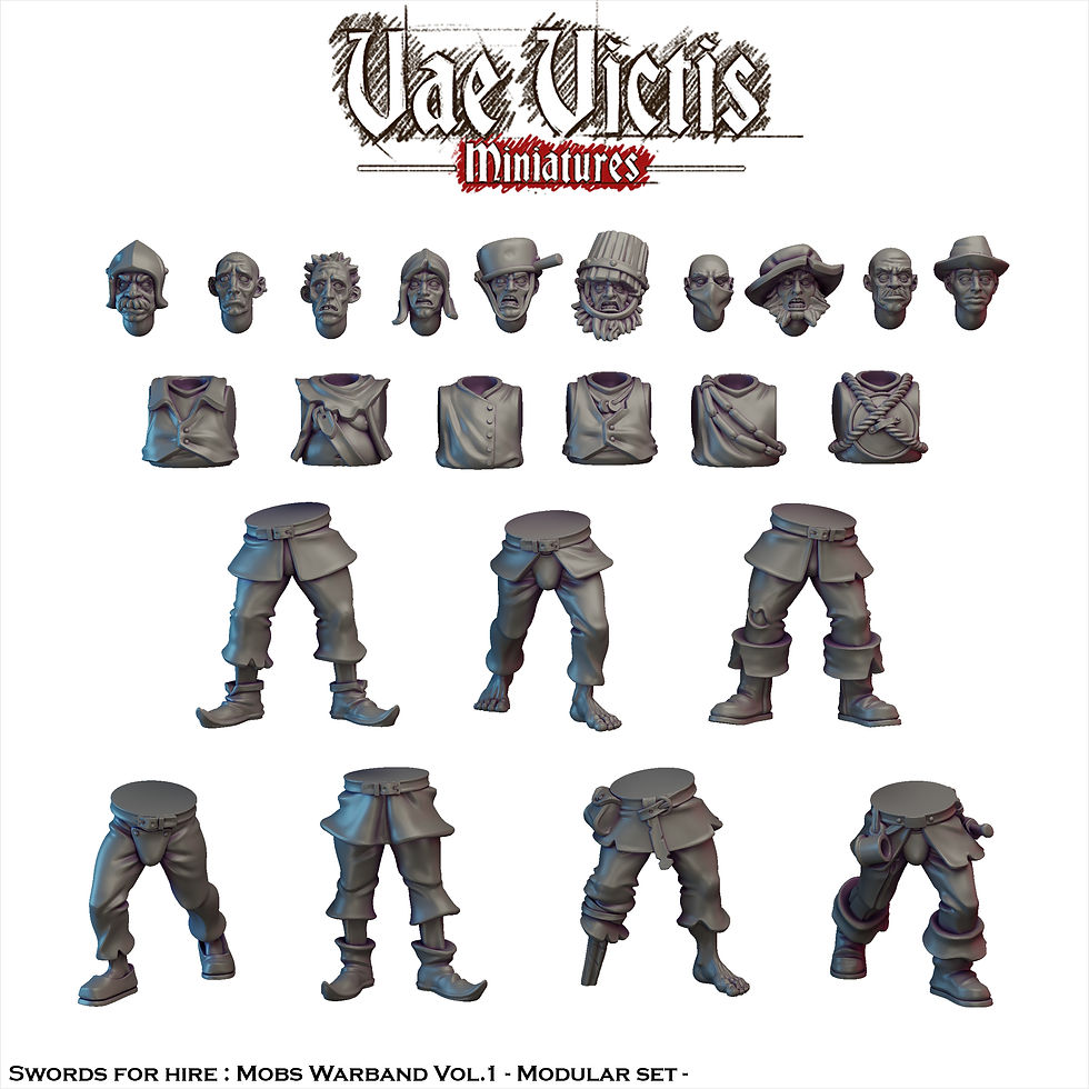 Thumbnail: Vae Victis Miniatures Peasants Revolt vol 01 28mm