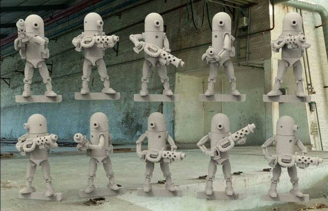 BMT Ptop Droid Robot x10 28mm