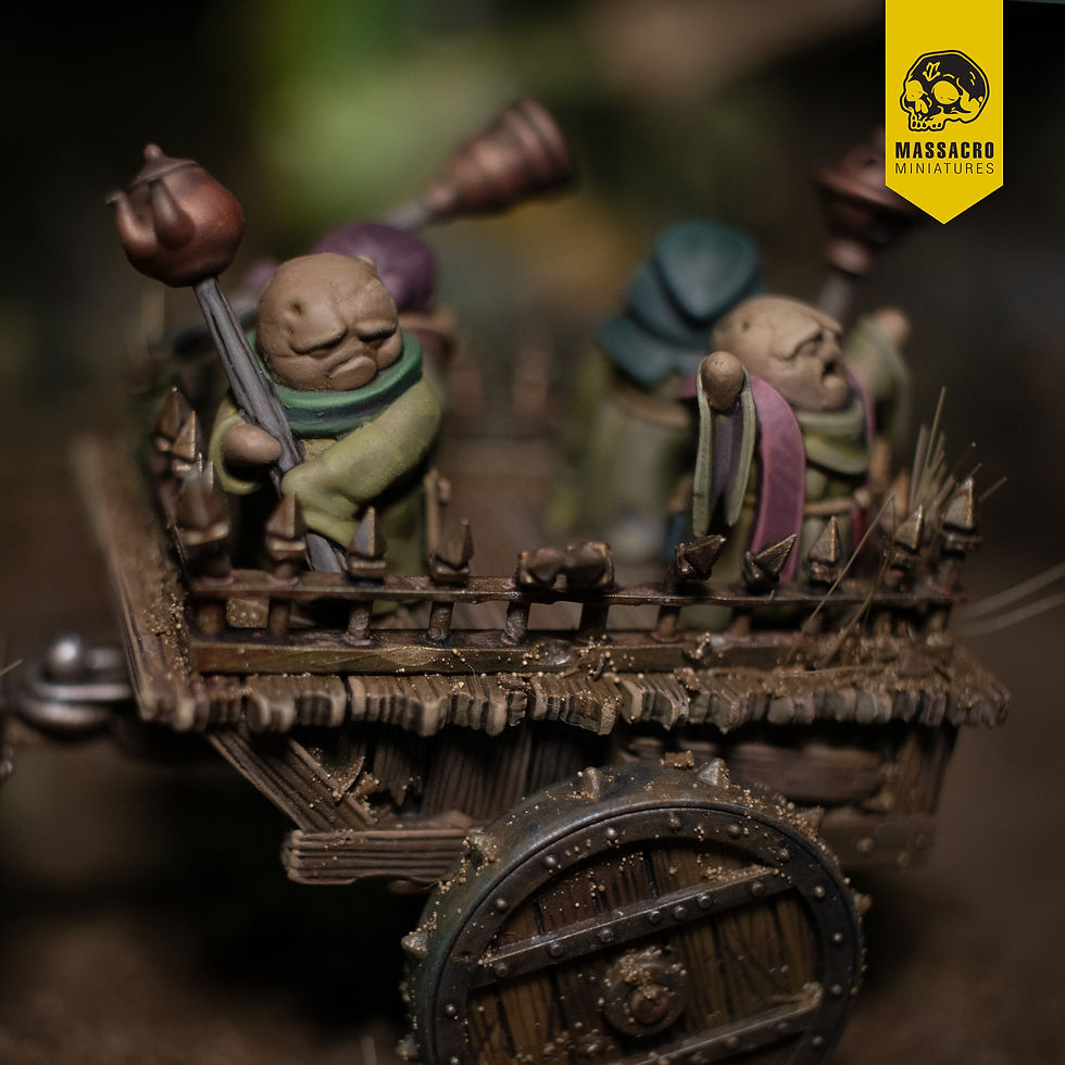 Thumbnail: Massacro Miniatures Brewed for War - Teapot Altar Tea Zealots Set 28mm