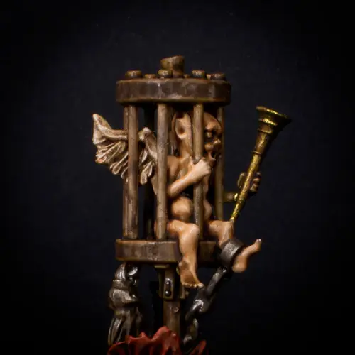 Thumbnail: Knucklebones Miniatures Witch Hunter Flagellant Herald X1 28mm