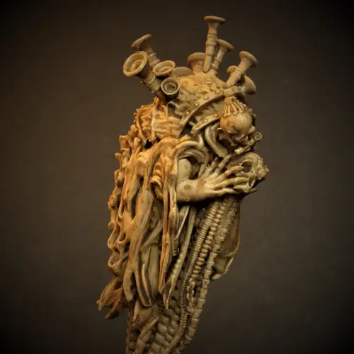 Thumbnail: Knucklebones Miniatures Servitor 2-TA X1 28mm