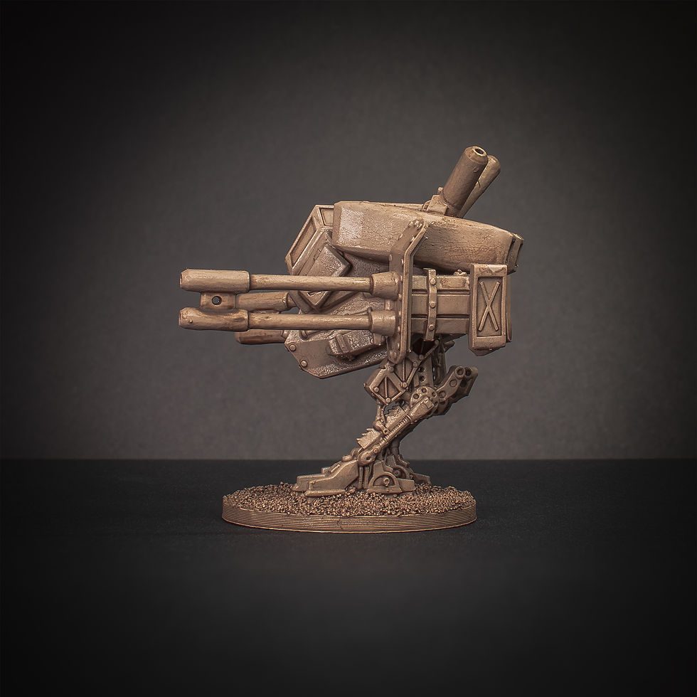 Thumbnail: Knucklebones Miniatures Vika Class Mech X1 6mm