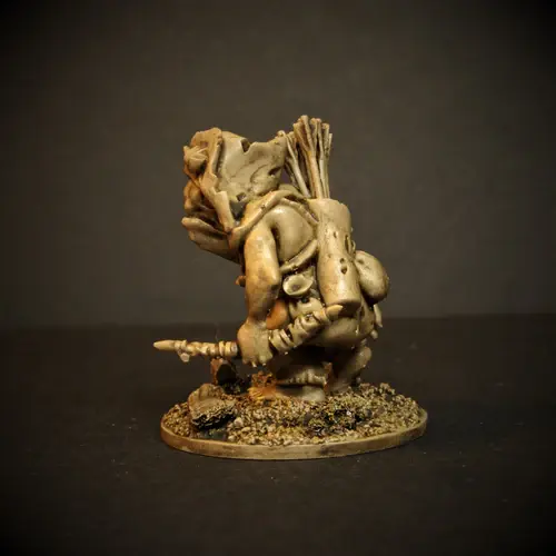 Thumbnail: Knucklebones Miniatures Pike Mutant Archer X1 28mm