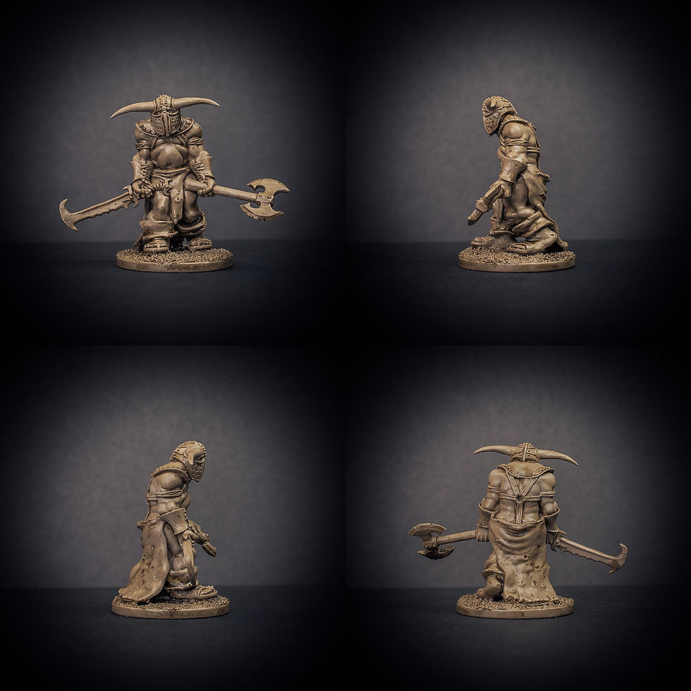 Thumbnail: Knucklebones Miniatures Mjod the Barbarian X1 28mm