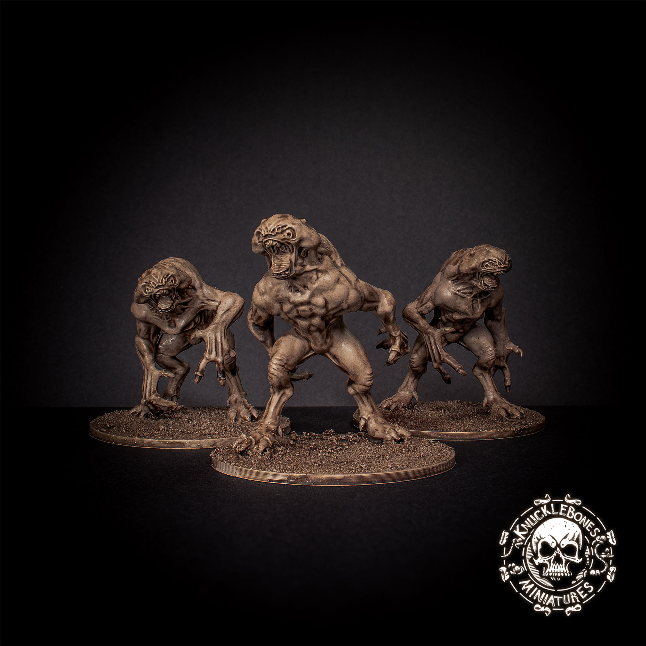 Knucklebones Miniatures Void Beasts - Trio 28mm