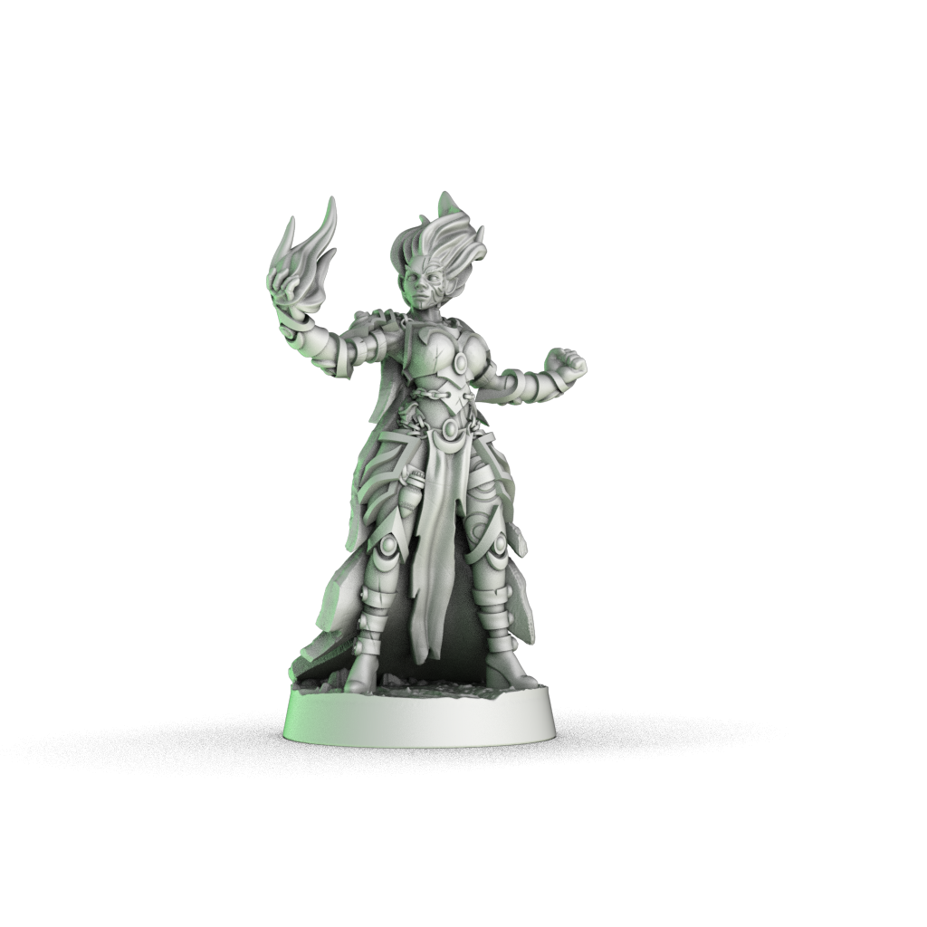 Claudio Casini Female Goliath Wizard 28mm
