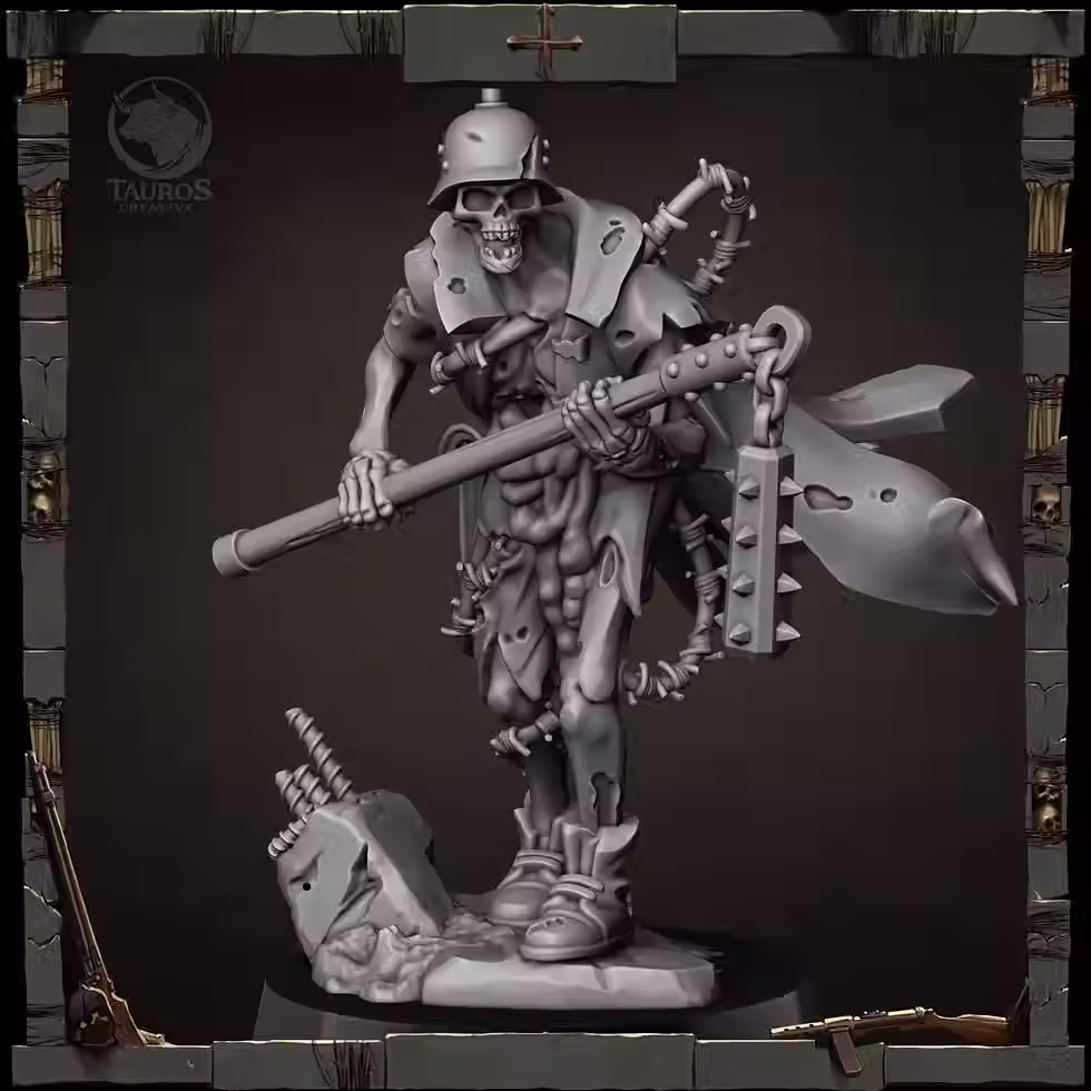 Thumbnail: Tauros Creative Eternal Frontline, Trench Ghost set 32mm