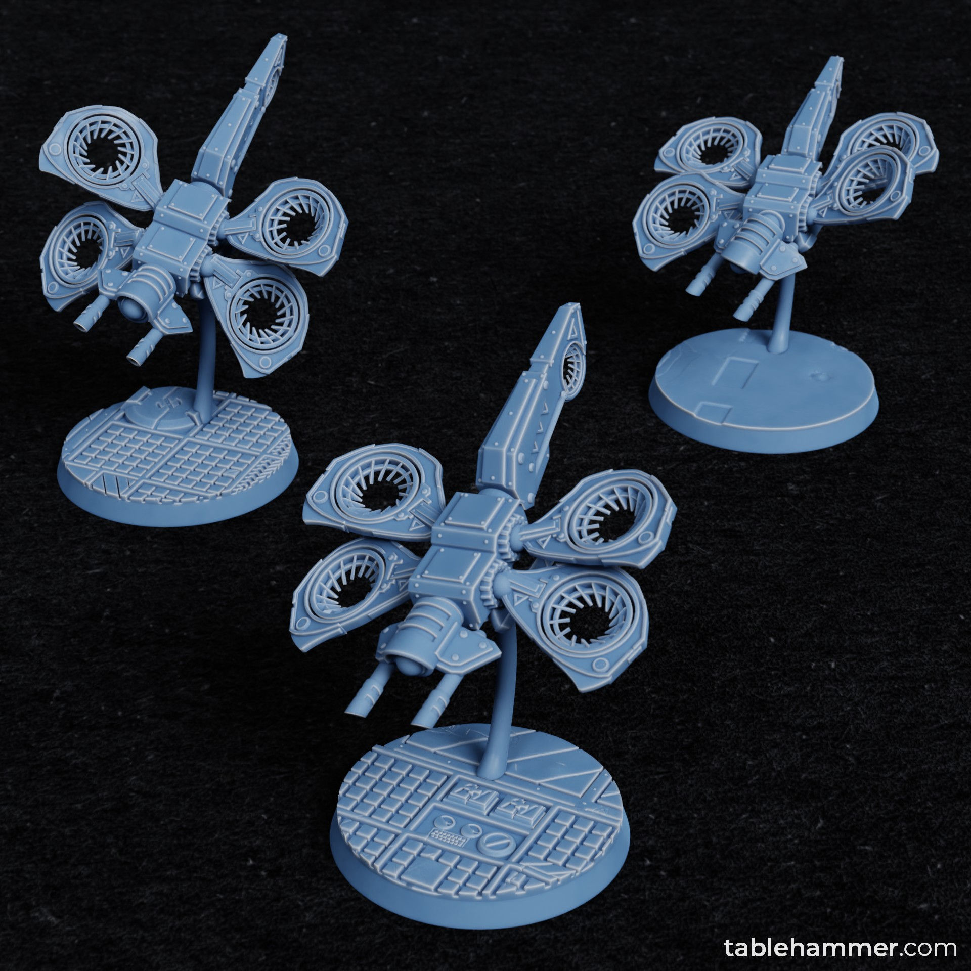 Tablehammer Dragons heavy combat drones x3 28mm