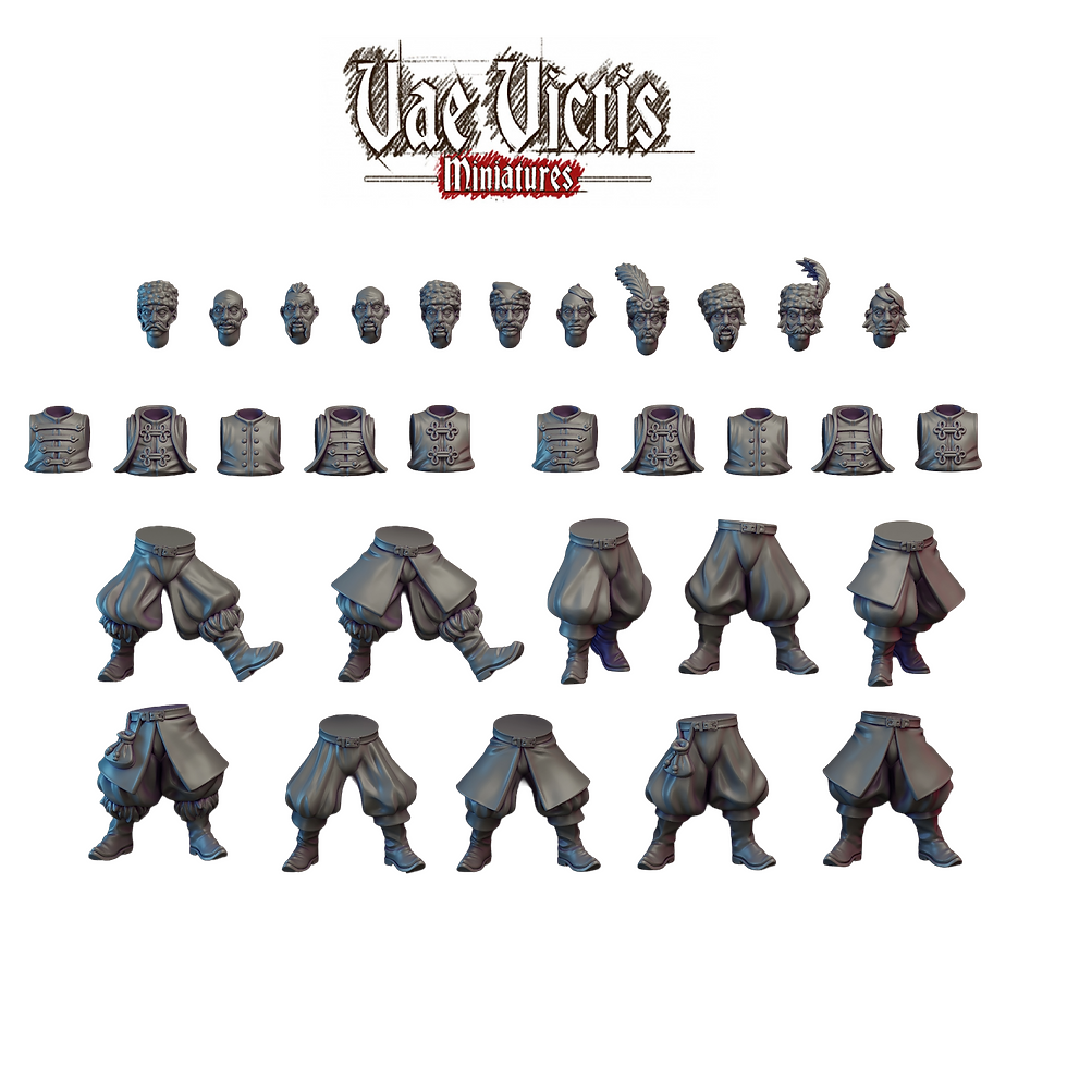 Thumbnail: Vae Victis Miniatures Fantasy Cossacks Vol1 28mm