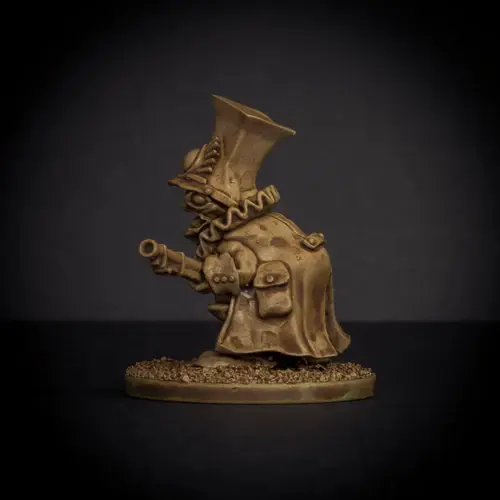 Thumbnail: Knucklebones Miniatures Lt J Fisher X1 28mm