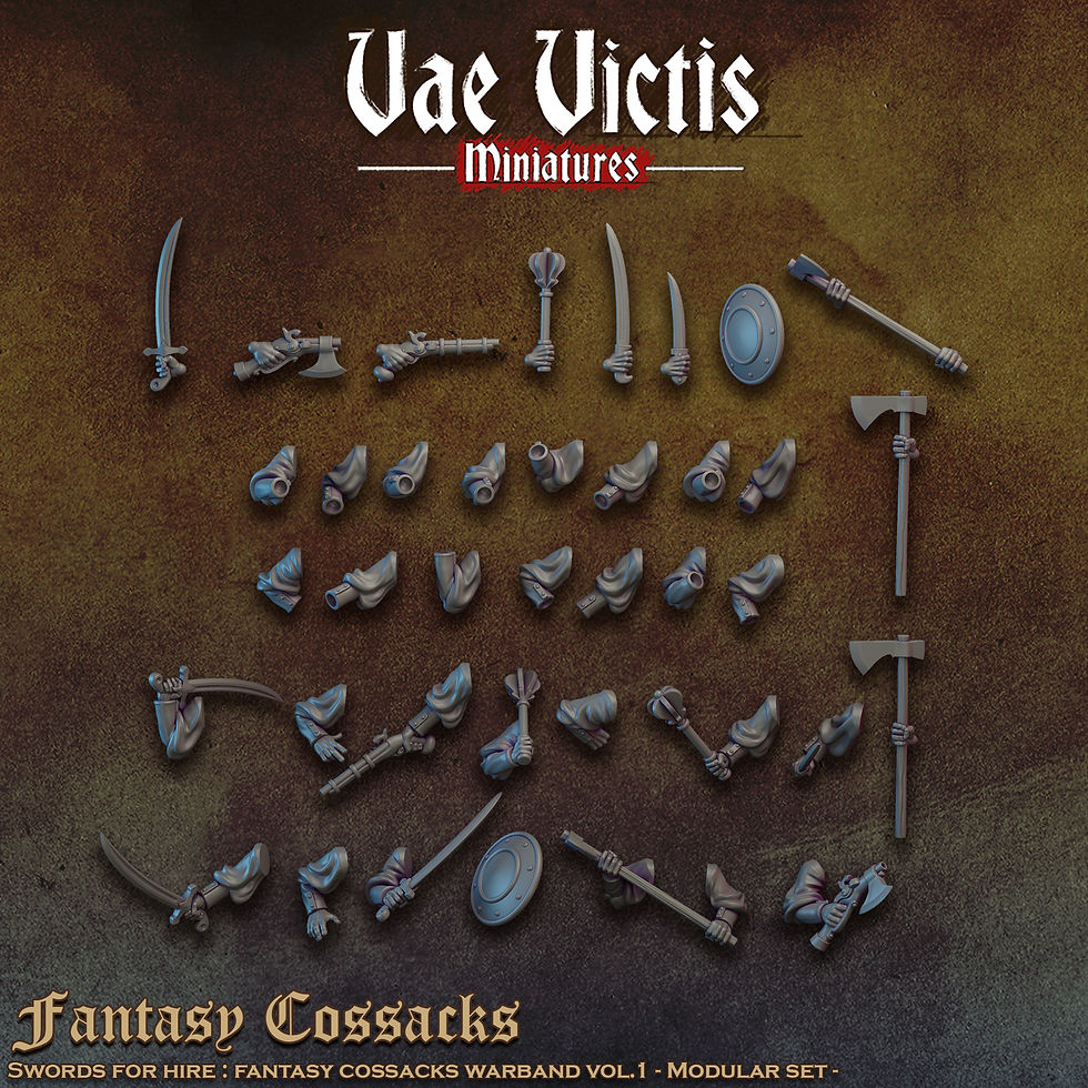 Thumbnail: Vae Victis Miniatures Fantasy Cossacks Vol1 28mm