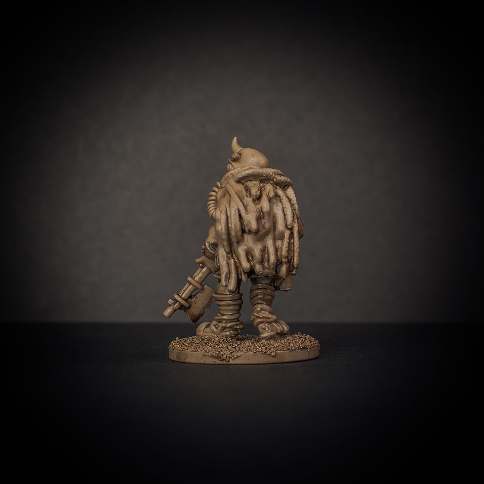 Thumbnail: Knucklebones Miniatures Mu Trooper No6 X1 28mm