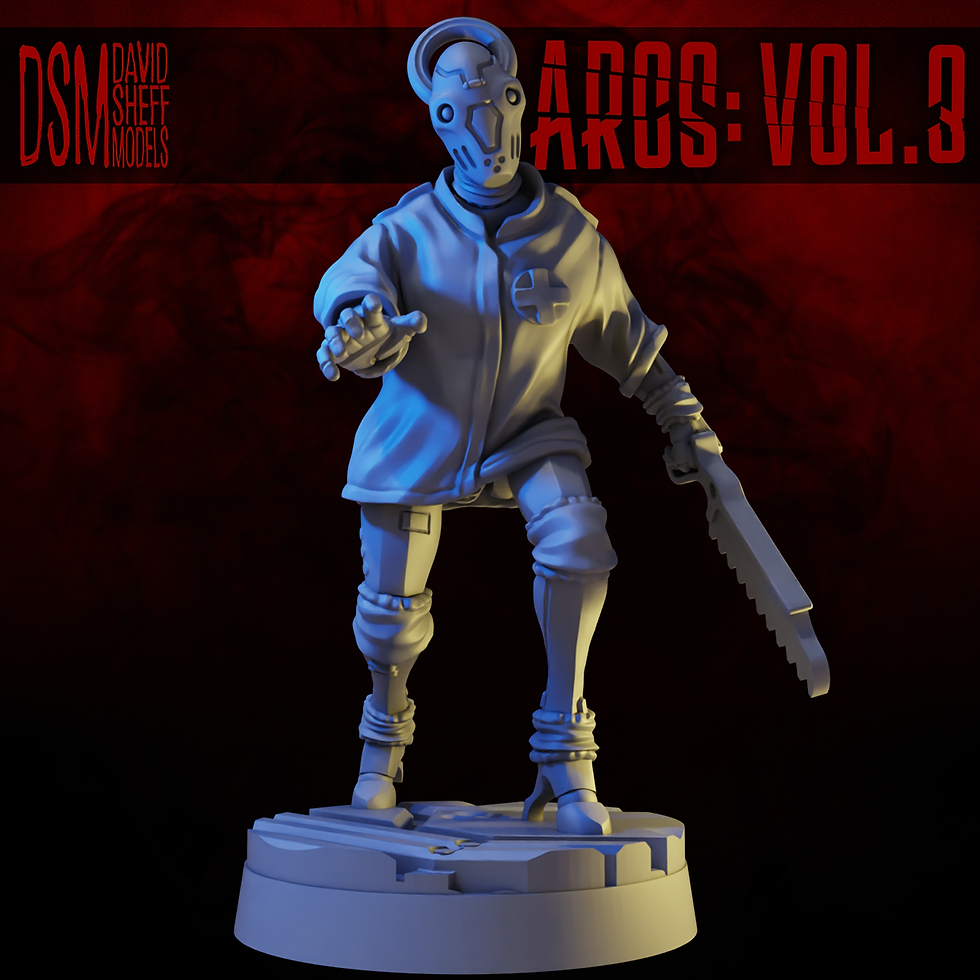 Thumbnail: DSM ARC Auto Crew set X9 28mm With Base.