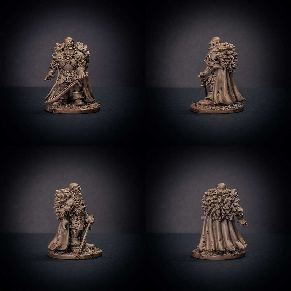 Thumbnail: Knucklebones Miniatures Witch Hunter Captain X1 28mm