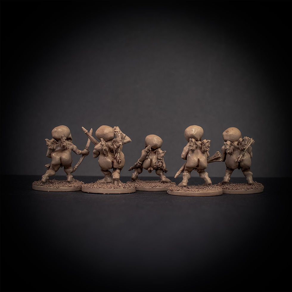Thumbnail: Knucklebones Miniatures Cherubs X5 28mm