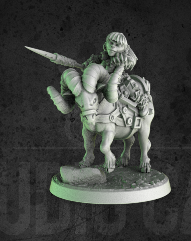 Thumbnail: Claudio Casini X3 Halfling Raid Goats 28mm