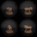 Thumbnail: Knucklebones Miniatures Man Hounds Pack of 5 28mm