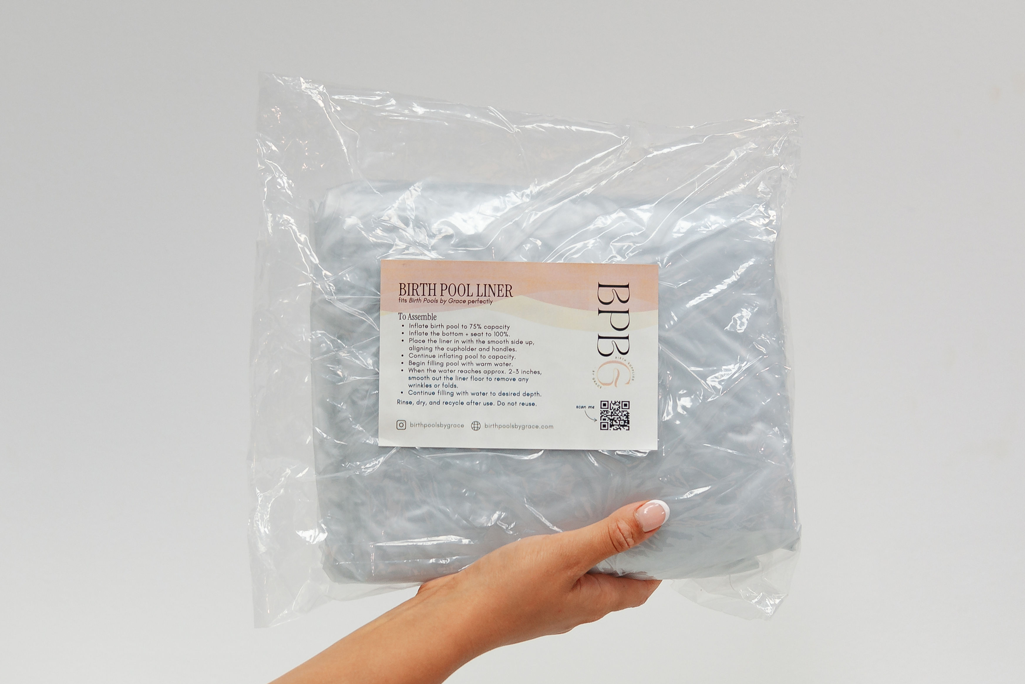 The 30" Complete Birth Pool Liner