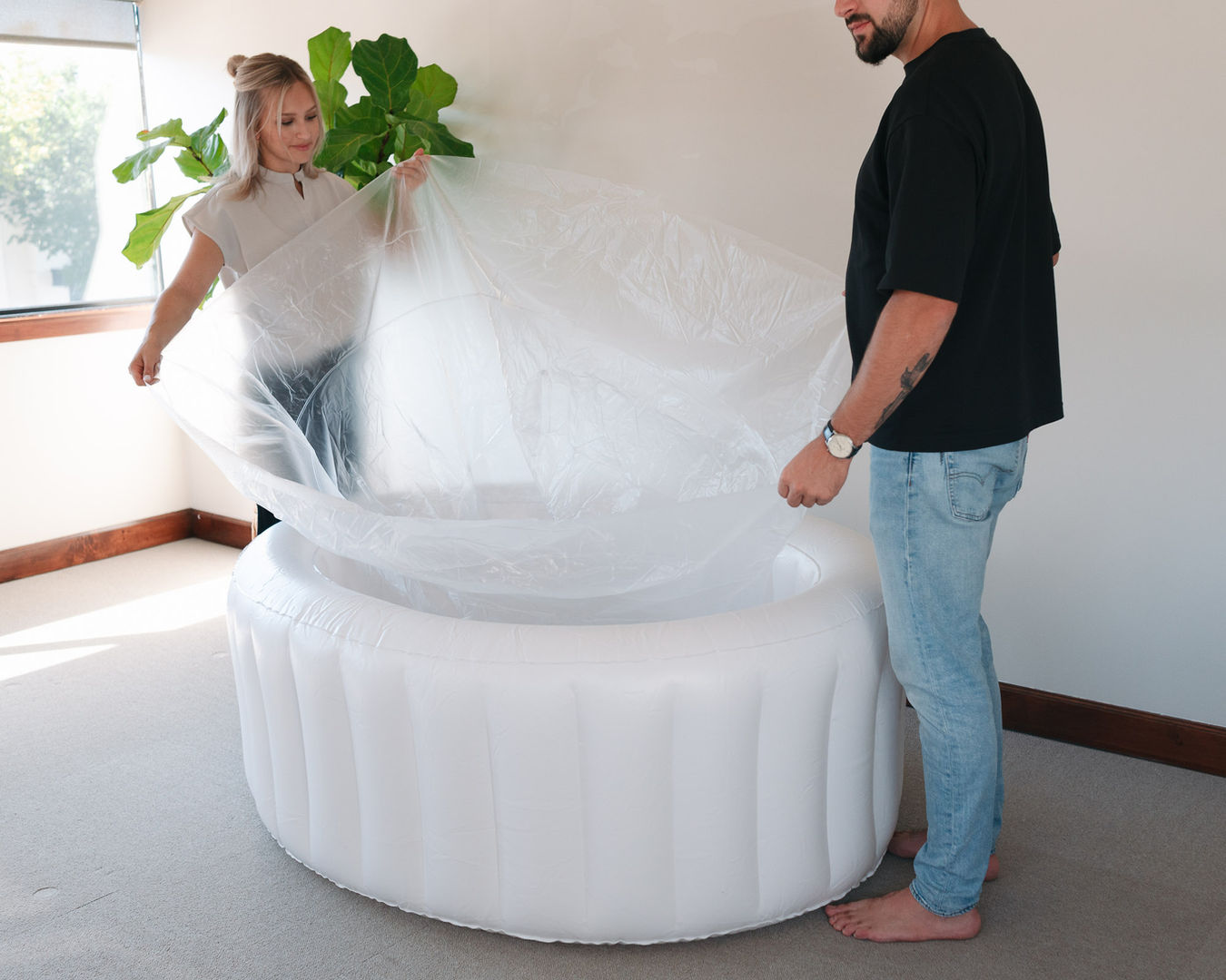 Edmonton white birth pool rental company