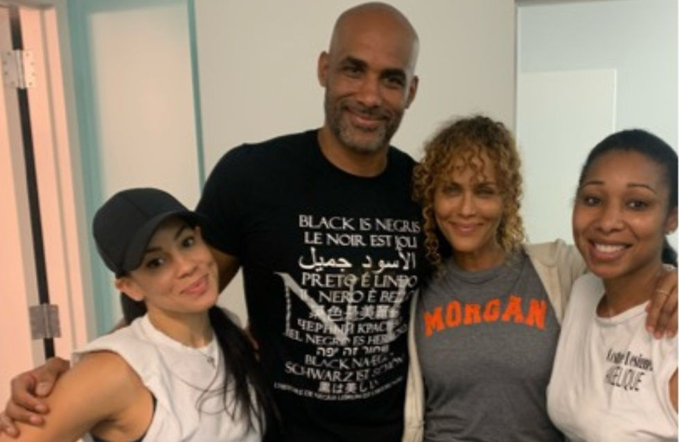 With Boris Kodjoe & Nicole Ari Parker