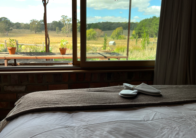 View from downstairs queen bedroom