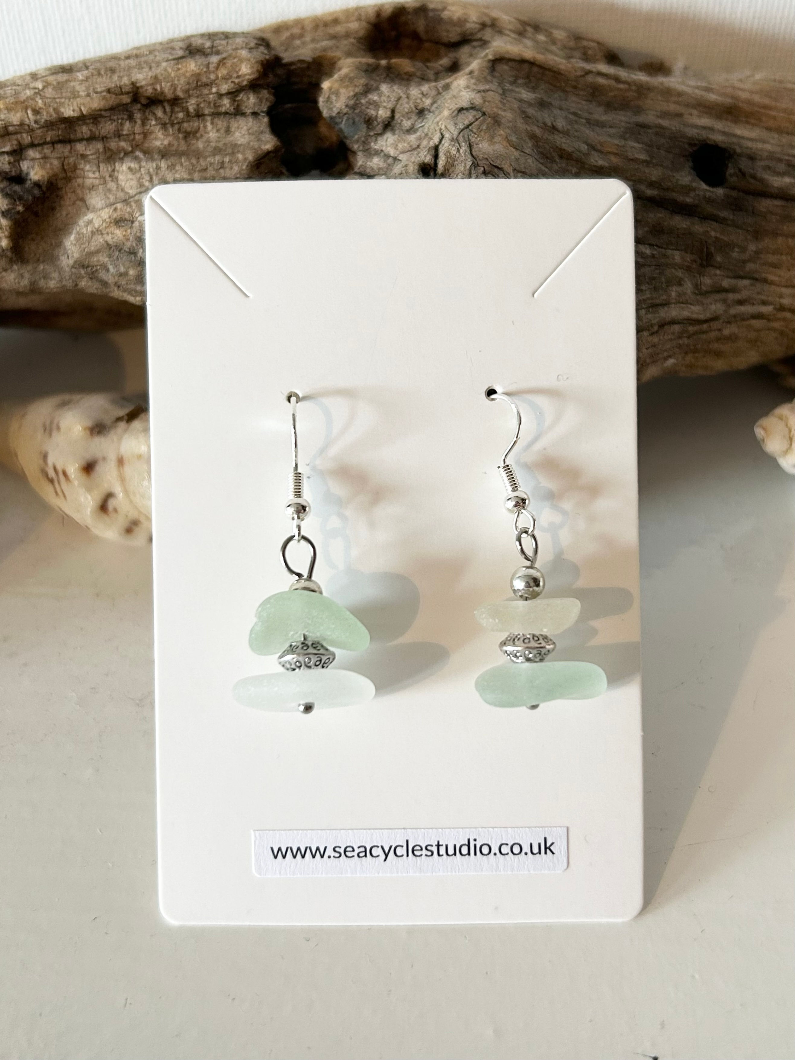 Sea Glass Earrings