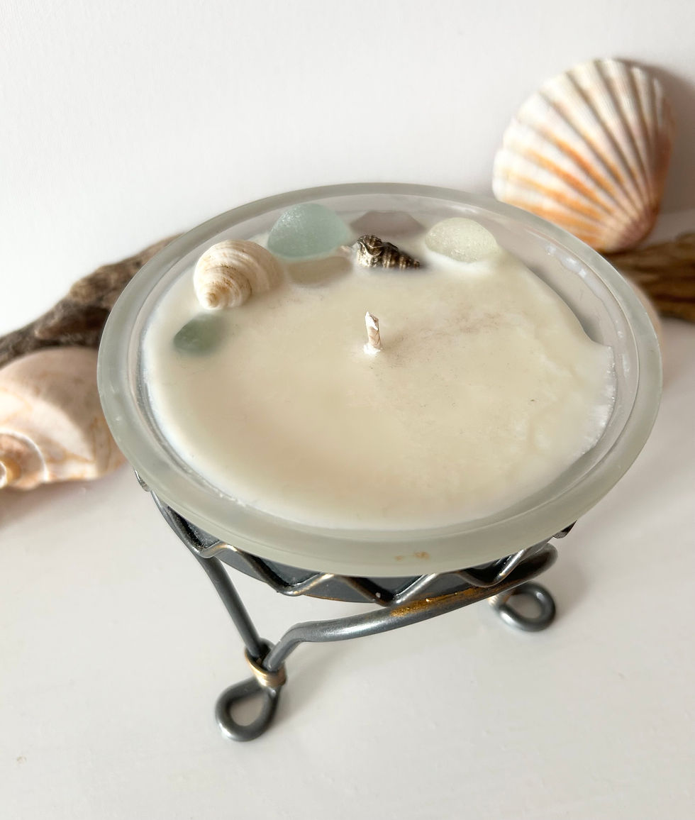 Thumbnail: Sea themed hand poured candle