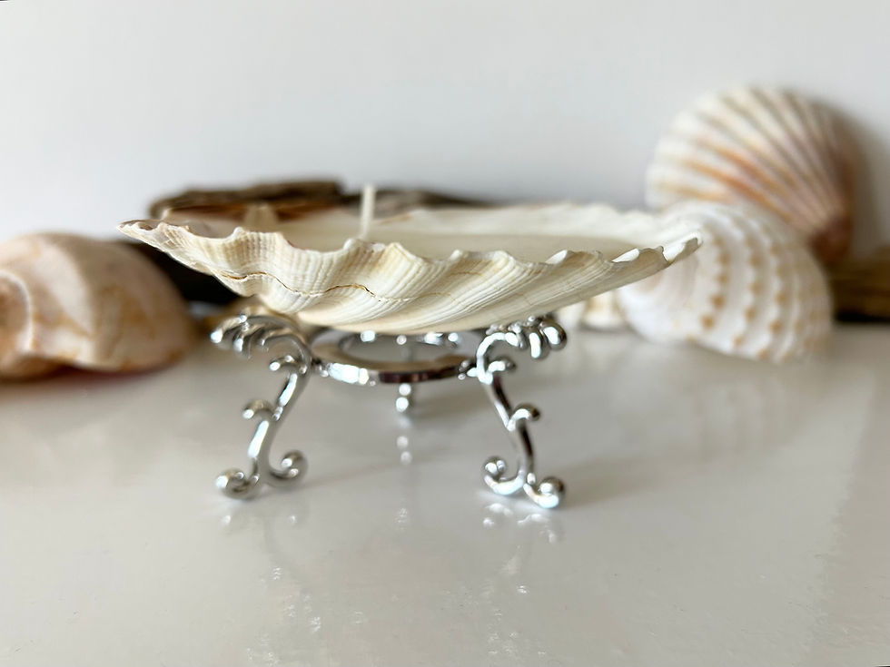 Thumbnail: Scallop Shell hand poured candle