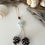 Thumbnail: Sea Glass Star and Pine Cone hanging decoration