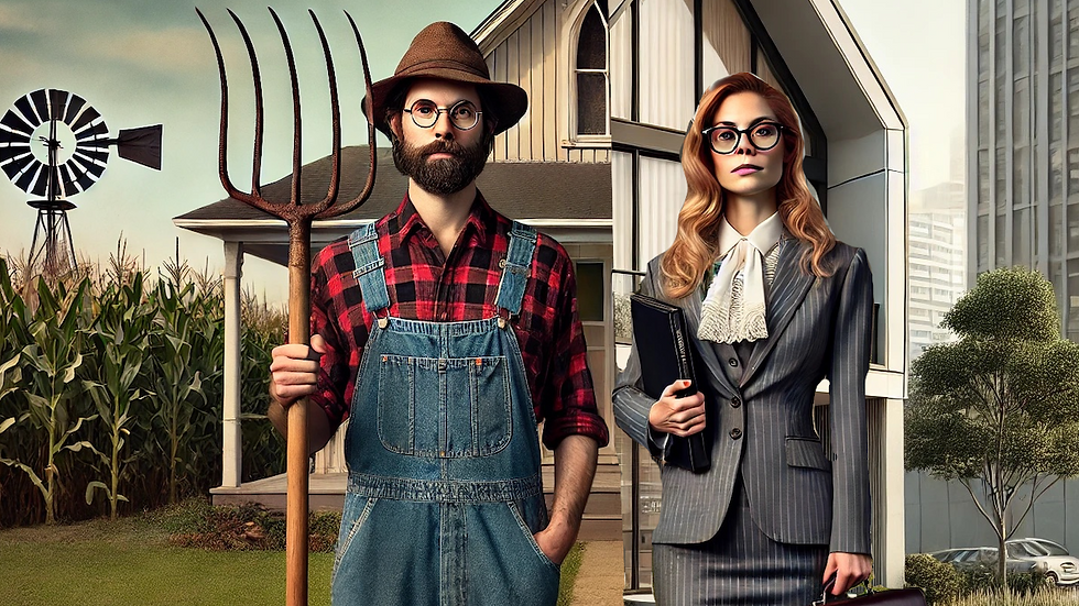 New American Gothic. A real two state solution.