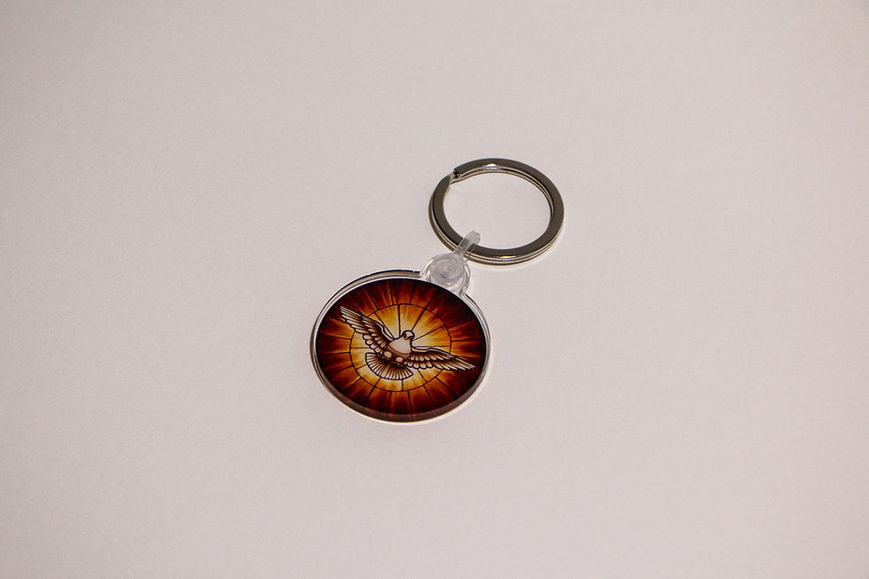 Thumbnail: Vatican Holy Spirit Keychain
