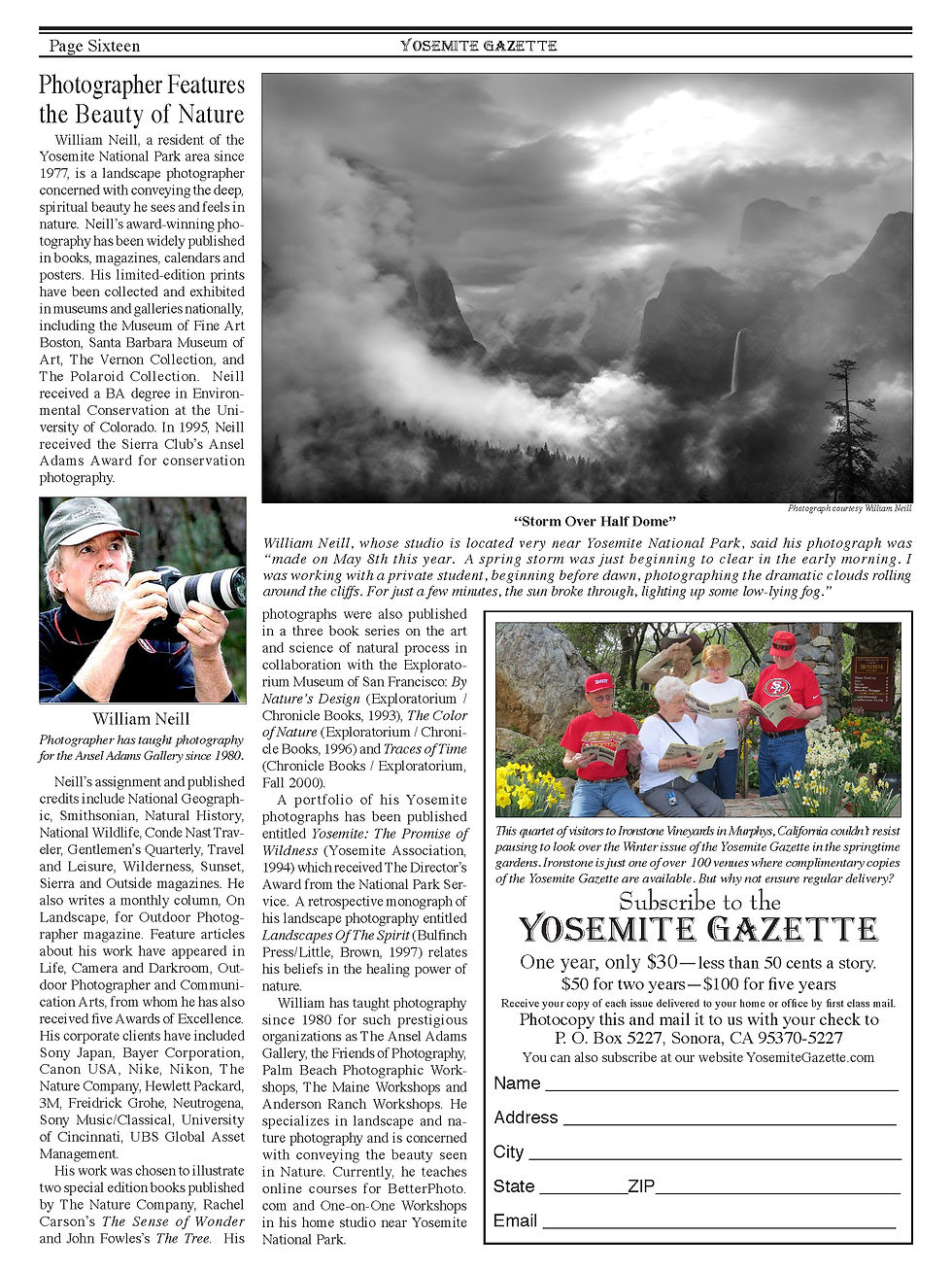 Thumbnail: Five Year Subscription