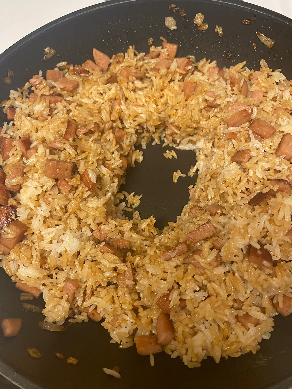 Hole In fried Rice