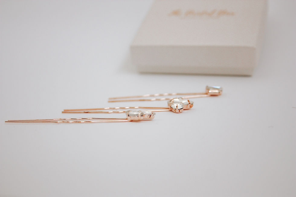 Miniatura: Alfileres de novia - Billie