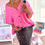 Miniature : Gilet sans manches rose