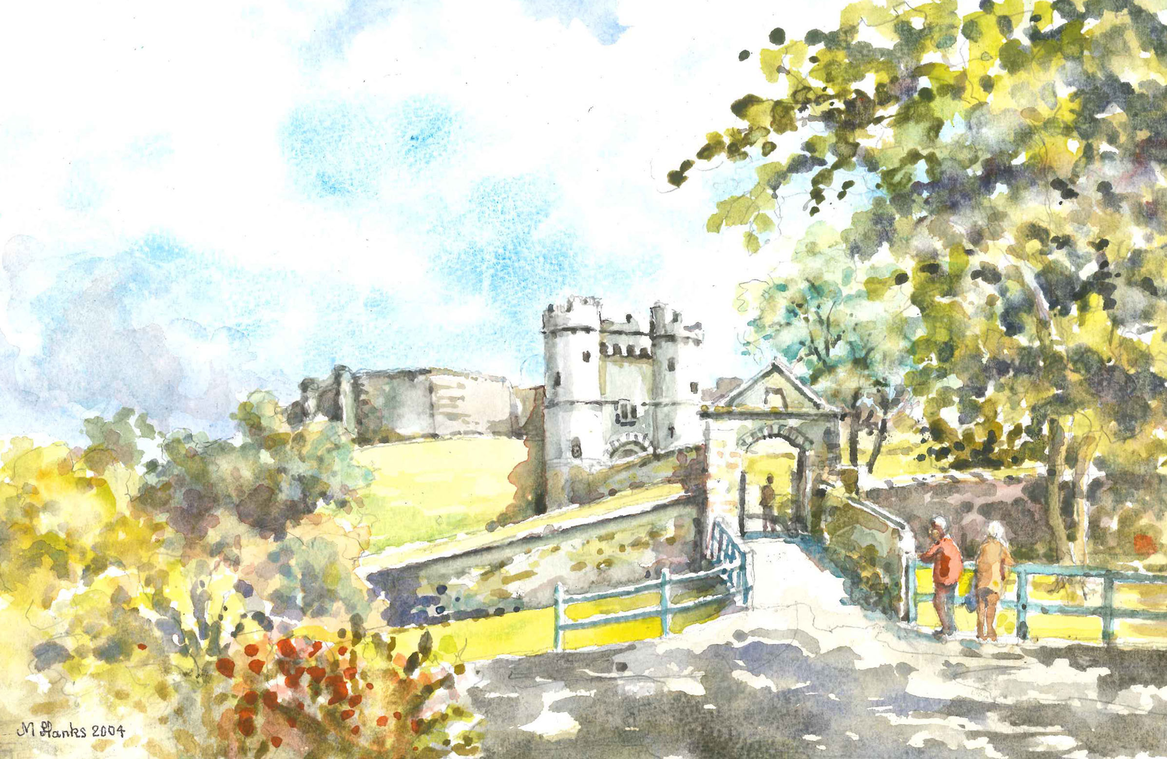 Carisbrooke Castle, Newport, Isle of Wight, 2004